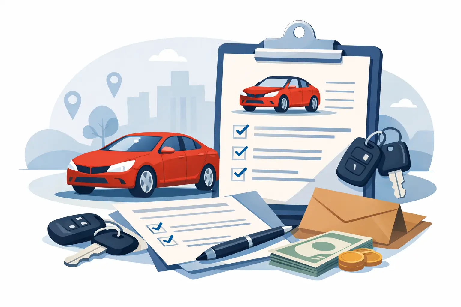 Auto verkaufen: Unterlagen richtig vorbereiten